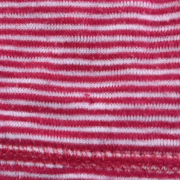 J. Crew White Pink Red Stripe Pullover Hoodie Size Small - Picture 4 of 4